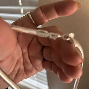 Elegant Silver Chain Necklace